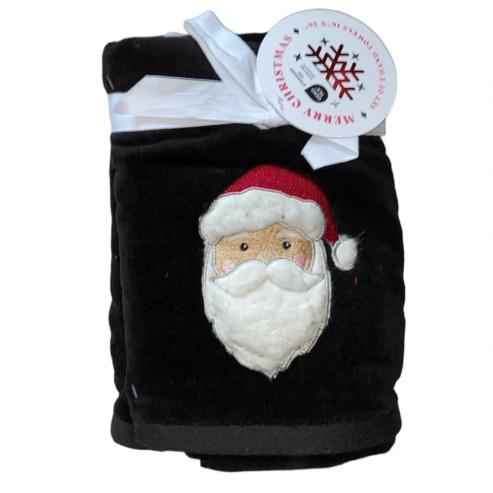 NEW Santa hand towel set